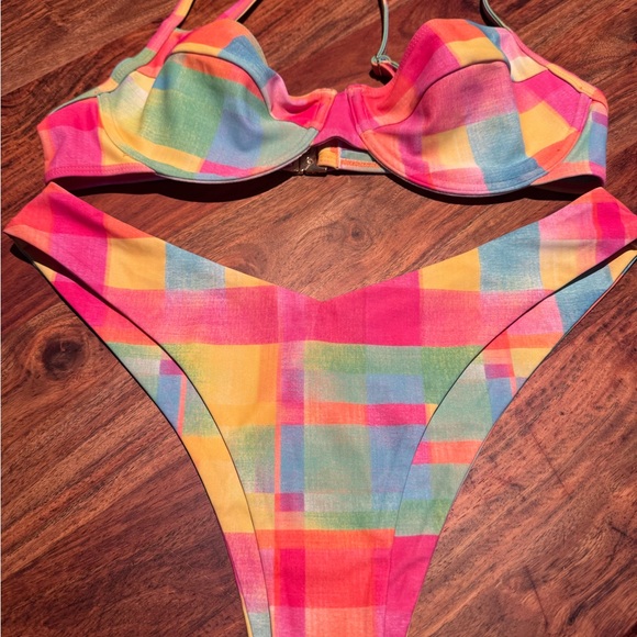 Kulani Kinis | Swim | Kulani Kinis Red And Pink Bikini Swimwear | Poshmark